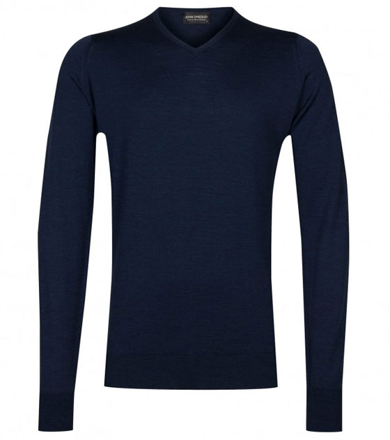 Vネックセーター】 JOHN SMEDLEY | ベーシックな「及第点」の